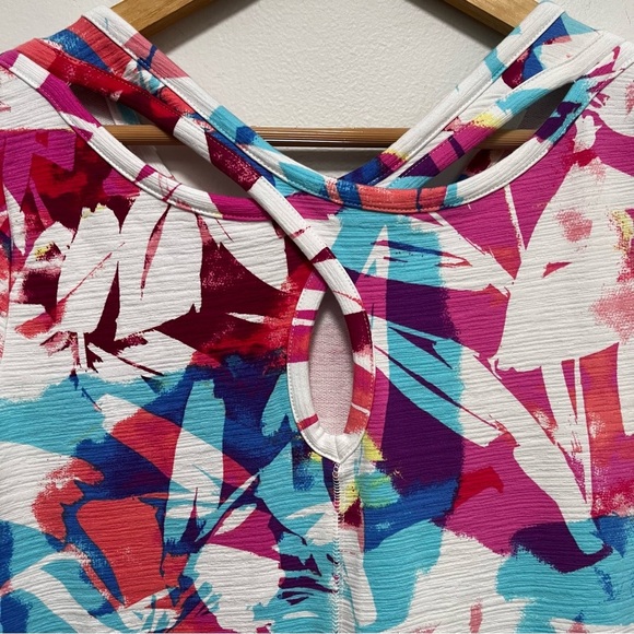 T by Talbots NWOT Cross Back Cozy Crush Dress UPF 50+ Small Petite - Picture 6 of 11